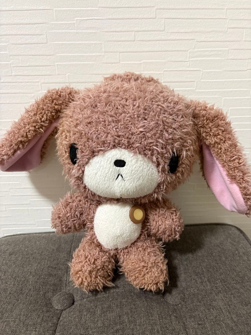 [激レア・BIG] くろうさシュガーバニーズ　サンリオ　ぬいぐるみ