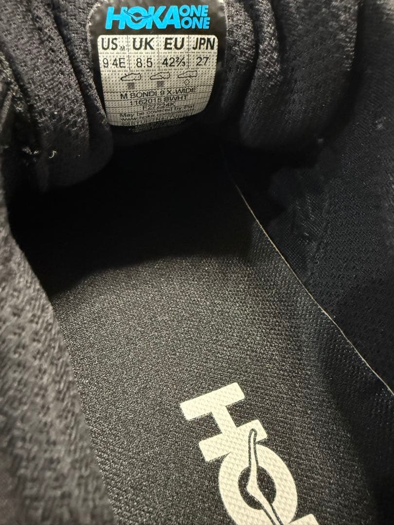 HOKA ONE ONE/ホカ スニーカー/BONDI 9/27cm