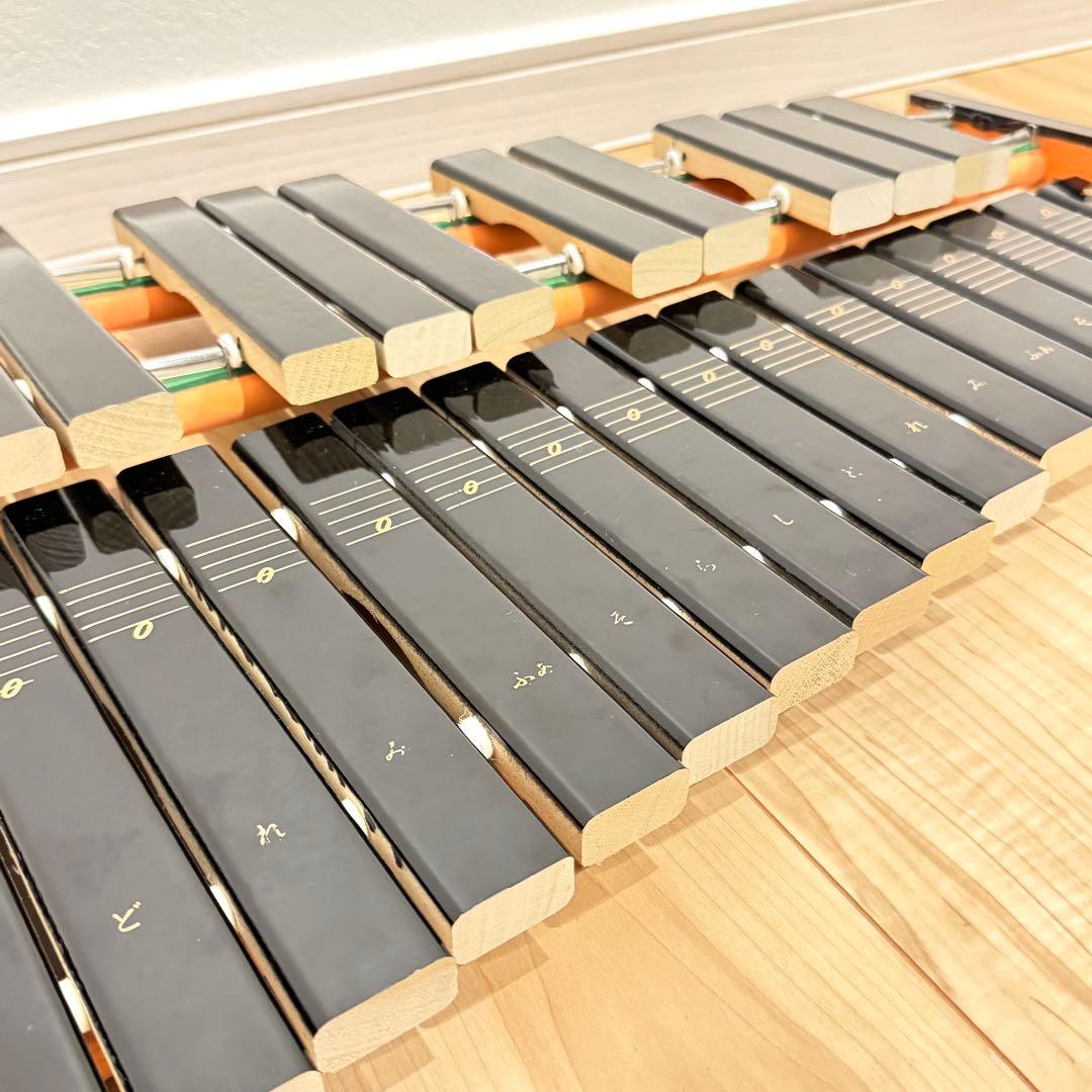 【美品】　YAMAHA No.185 木琴　シロフォン　箱付き