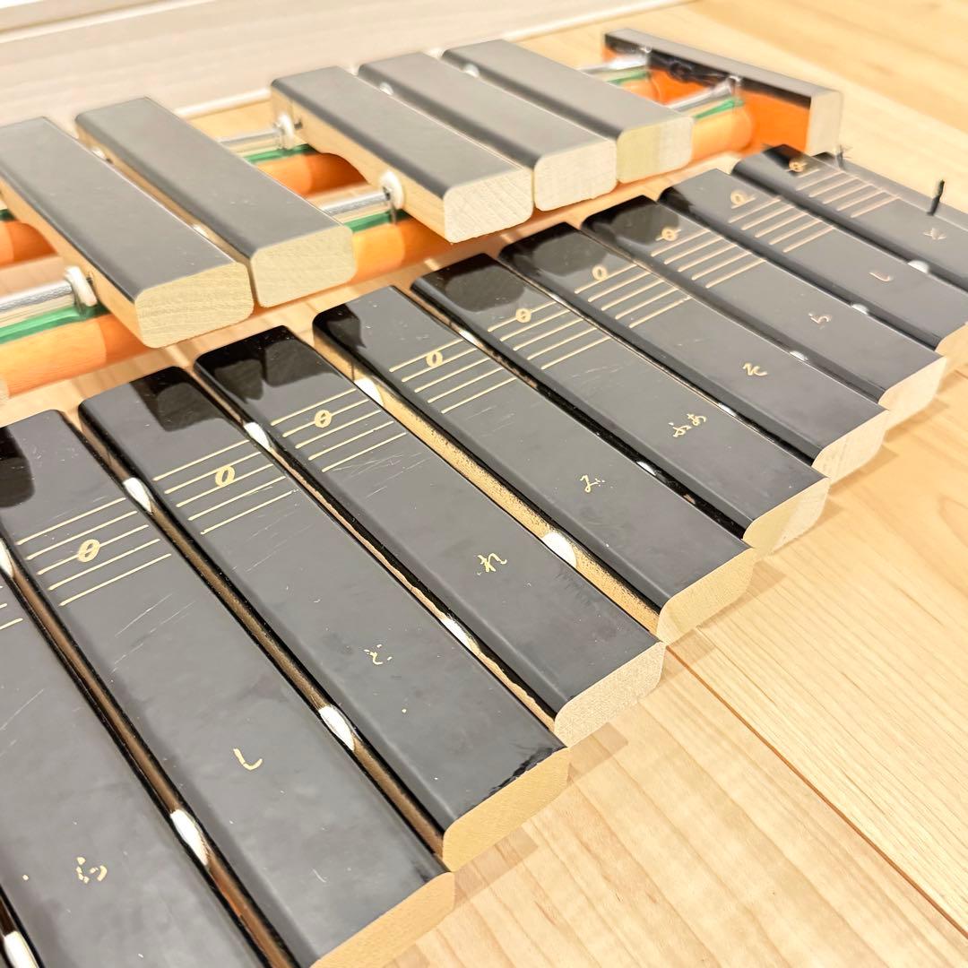 【美品】　YAMAHA No.185 木琴　シロフォン　箱付き