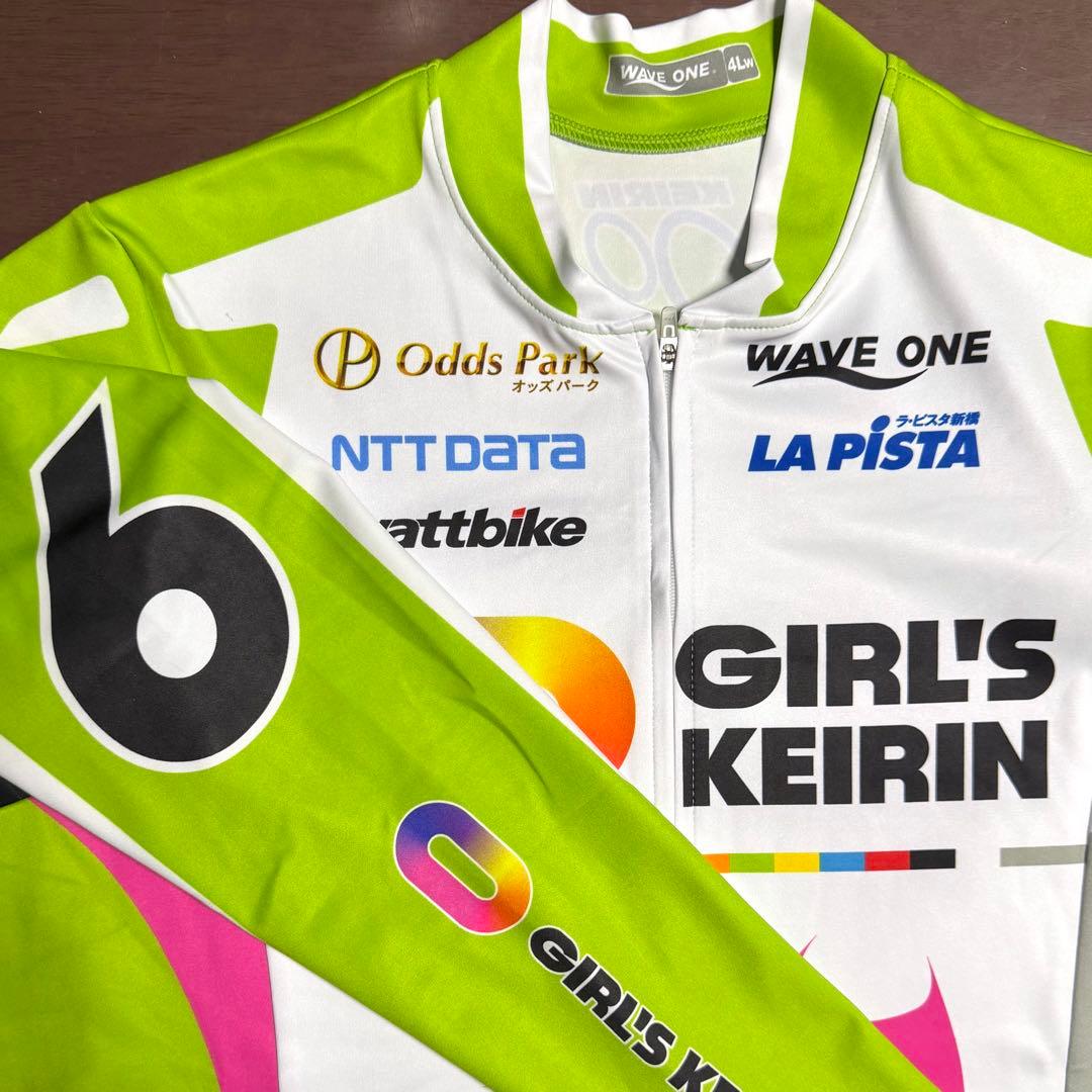 【貴重】ガールズ競輪　ユニフォーム６番車