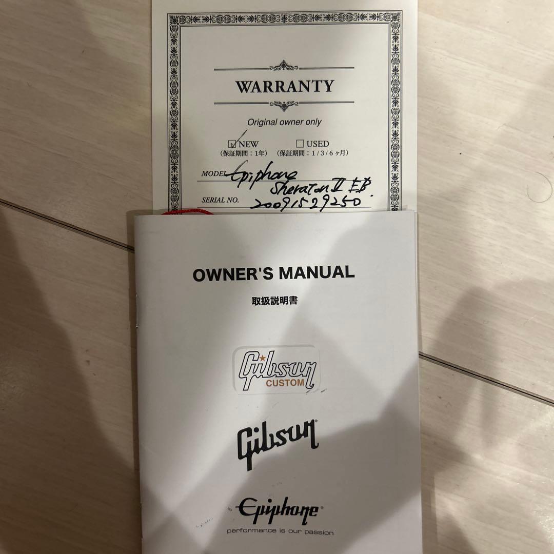 Epiphone Sheraton II EB やまもと