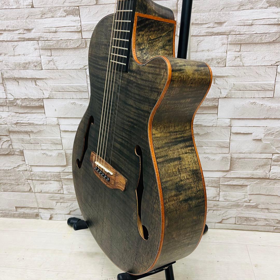 美品 ARIA アリア Fホールエレアコ FET-F2 STBK