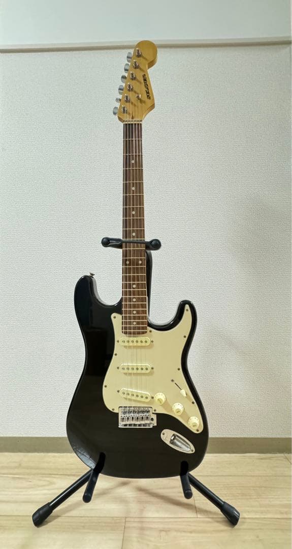SELDER エレキギター ストラトキャスター スタンド付き