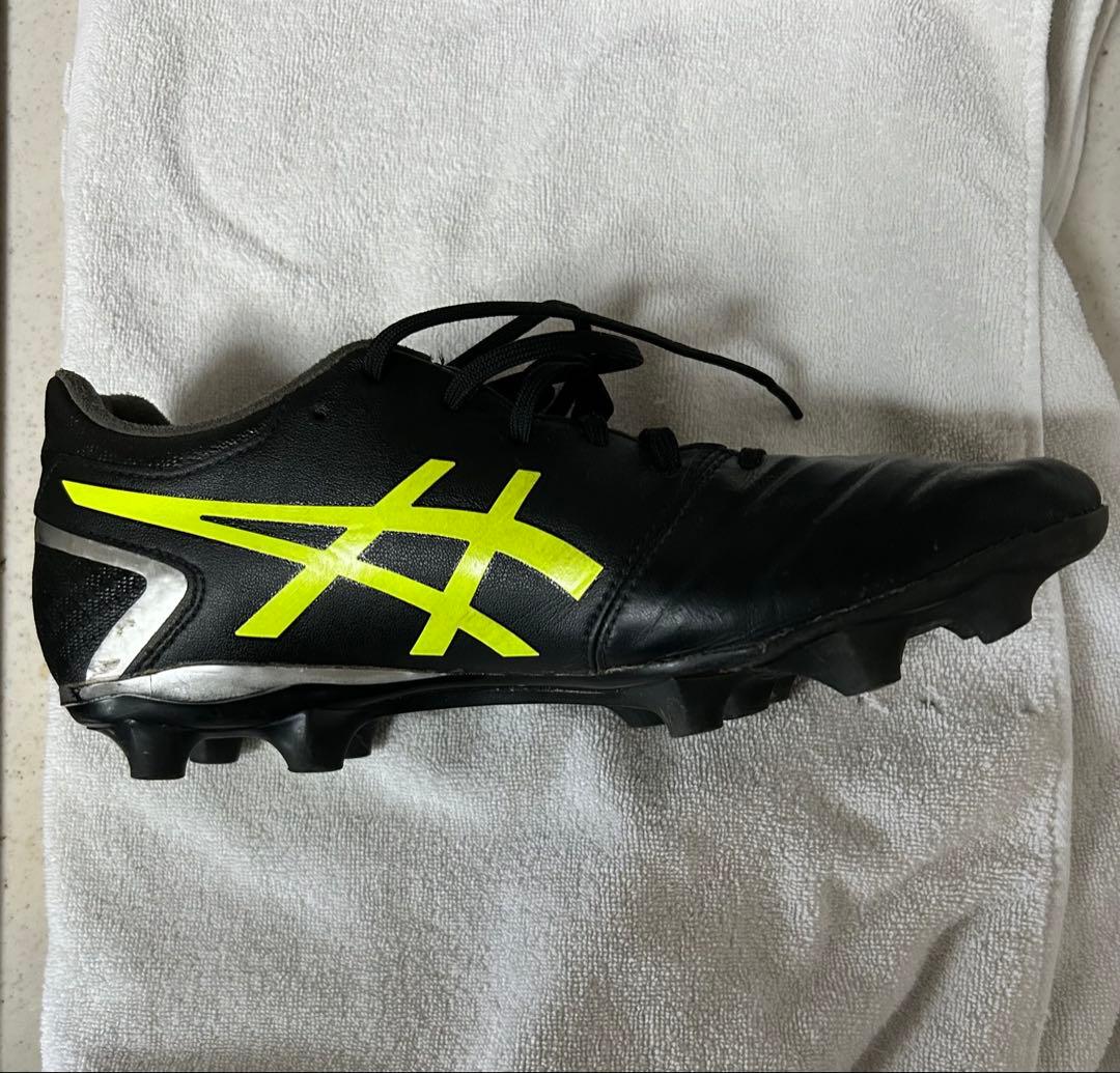 ASICS DS LIGHT サッカーシューズ ブラック/イエロー