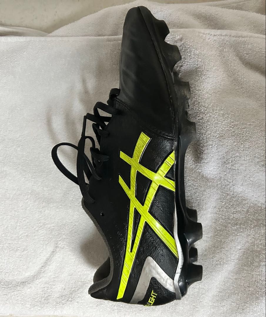 ASICS DS LIGHT サッカーシューズ ブラック/イエロー