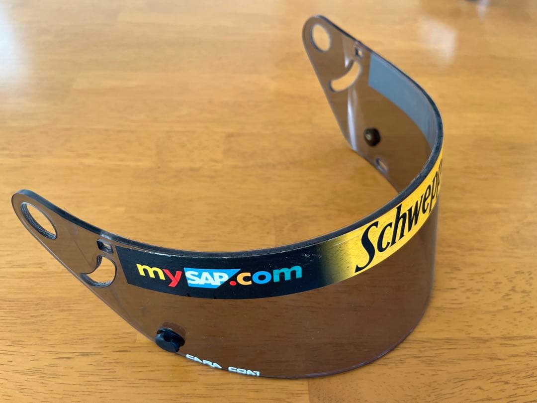 実使用 M.ハッキネン バイザー 2000 マクラーレン McLaren