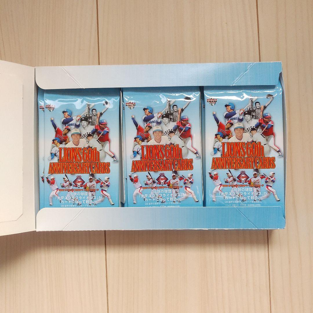 BBM　ライオンズ　ボックス　未開封　120枚　西鉄　太平洋　クラウンライター