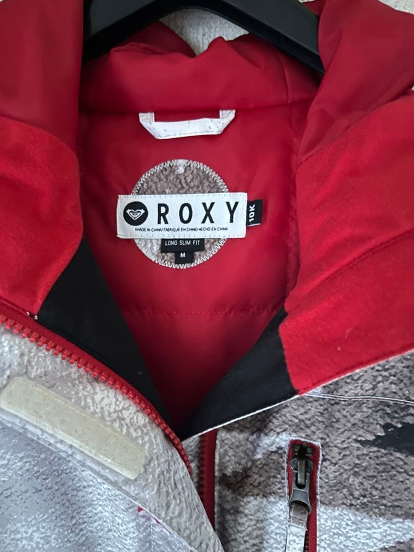 ロキシー　スノーボードウェアMホワイト系