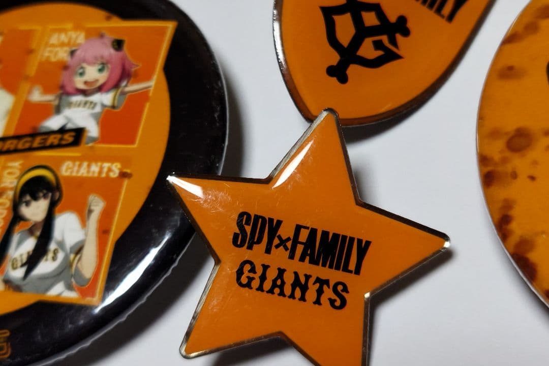 SPY×FAMILY×読売ジャイアンツ　缶バッジ