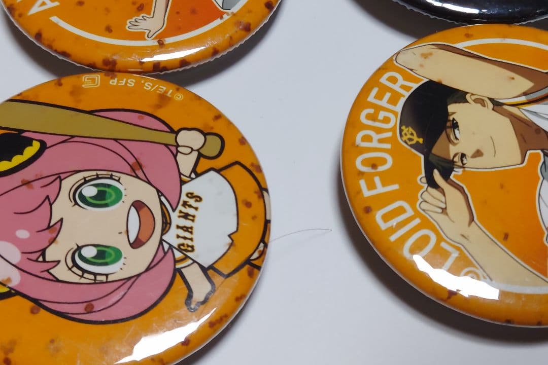 SPY×FAMILY×読売ジャイアンツ　缶バッジ