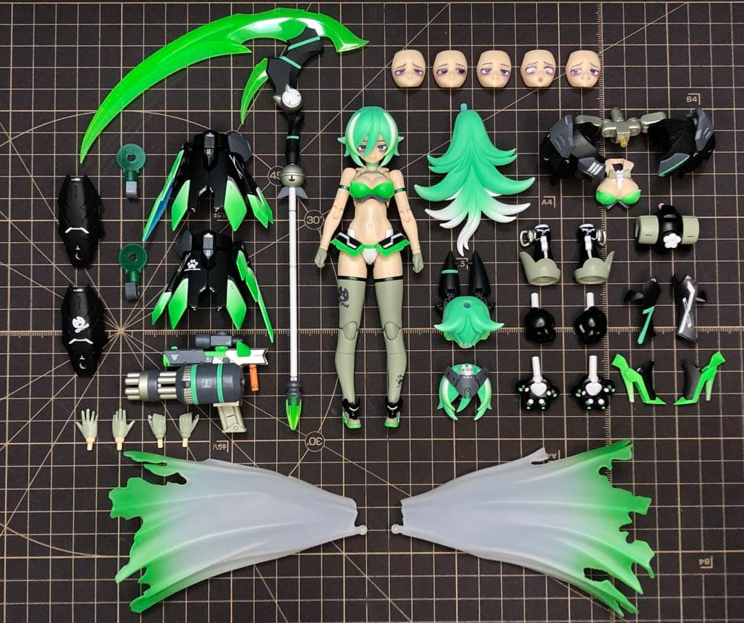 メガミデバイス・PUNI☆MOFUラン 塗装済完成品