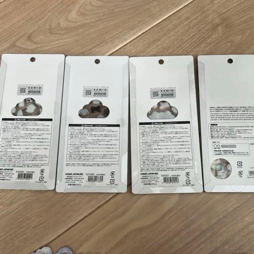 ボンボンドロップシール/プチドロ/ぷくキラ/サンリオ/はぴだんぶい/ベイマックス