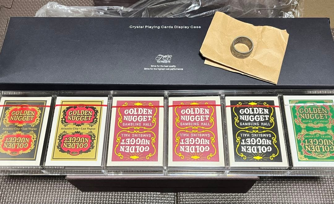 レアデック　Golden Nugget 6デックセット　オールドデック