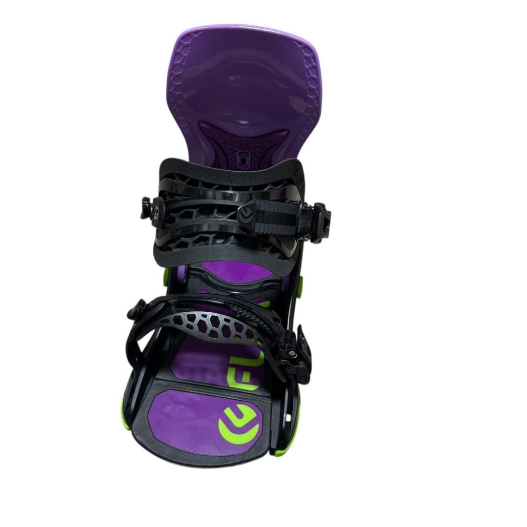 FLUX CV BDGS バインディング M パープル×ブラック×グリーン