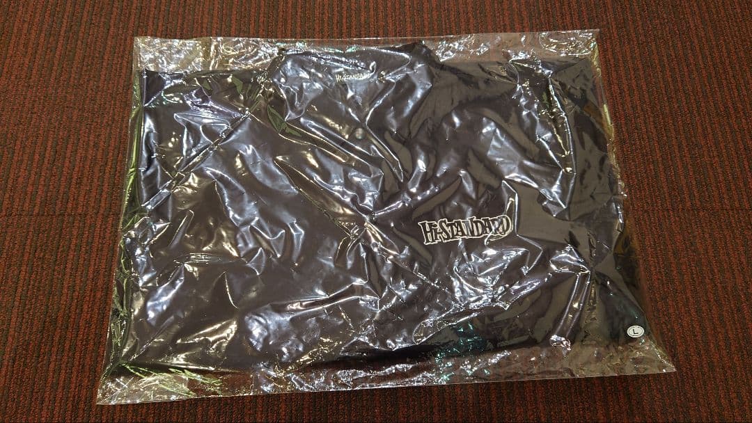 【新品未開封】Hi-STANDARD ロゴ コーチジャケット L 黒　ブラック