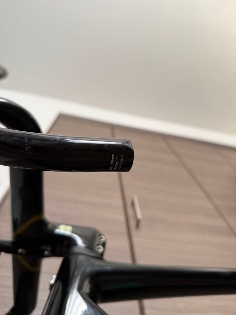 チャプター2 TOA ブラック ゴールド フレームセット　S 専用ハンドル付き