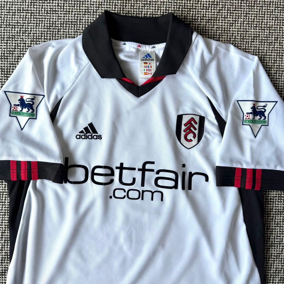 【PLパッチ付き】稲本潤一 ＃６ フルハム ０２／０３（H）adidas