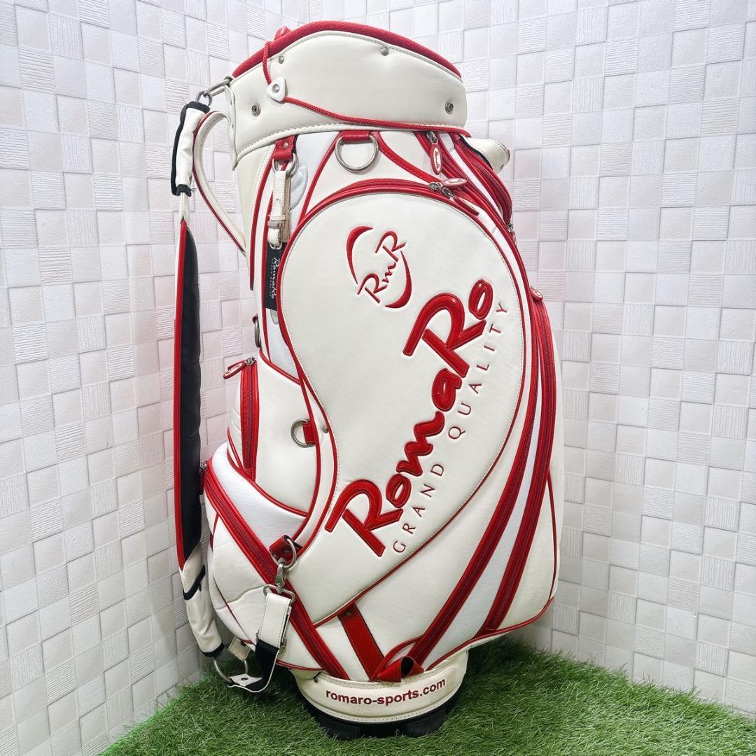 完売モデル RomaRo ロマロ キャディバッグ カートタイプ 3点式 希少