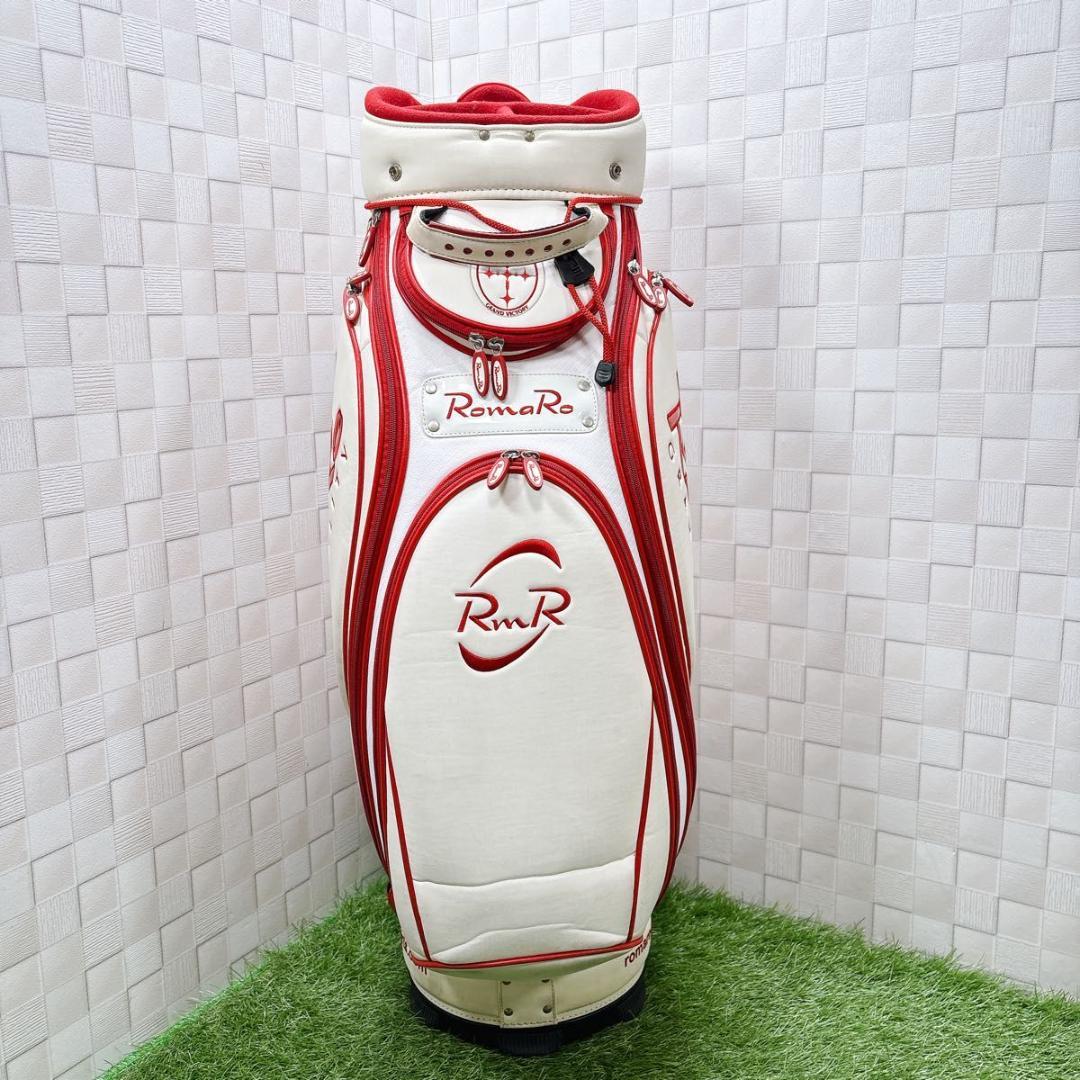 完売モデル RomaRo ロマロ キャディバッグ カートタイプ 3点式 希少