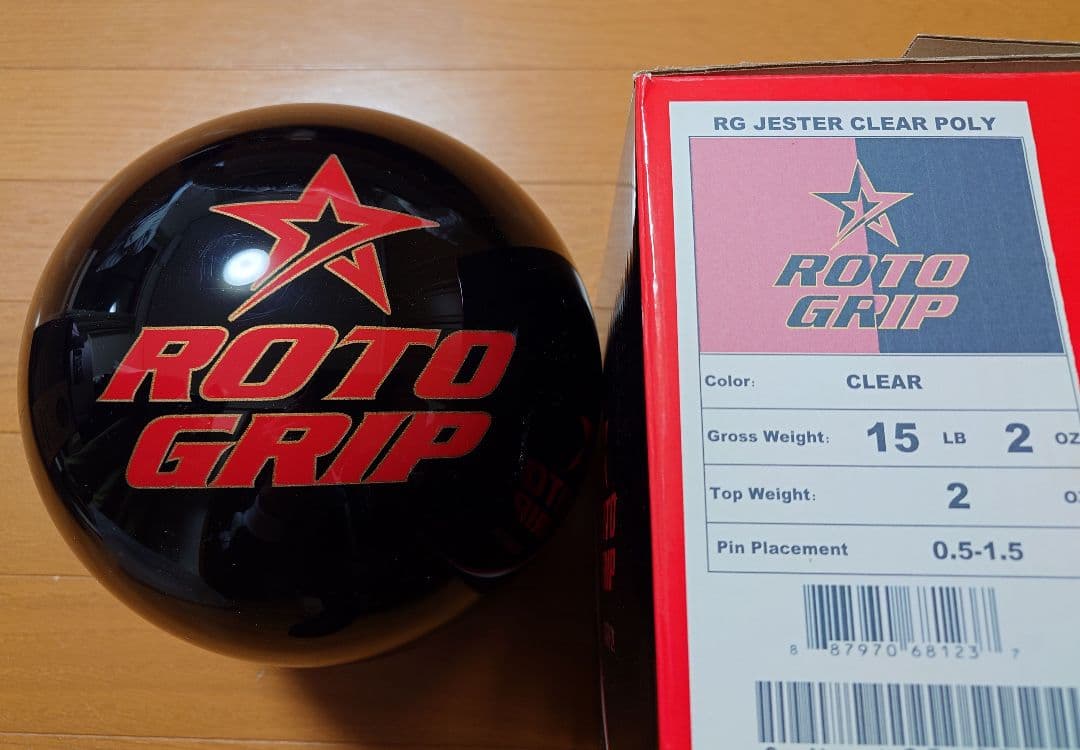 ◆ROTO GRIP◆ RG ジェスター クリア ポリエステル スペア 15P