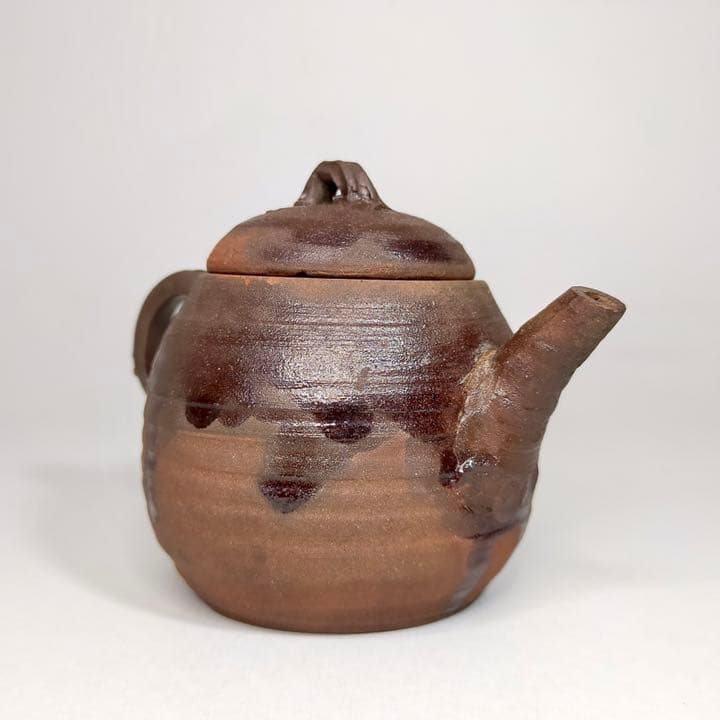 片岡ニ光　常滑焼　急須　茶道器　年代物