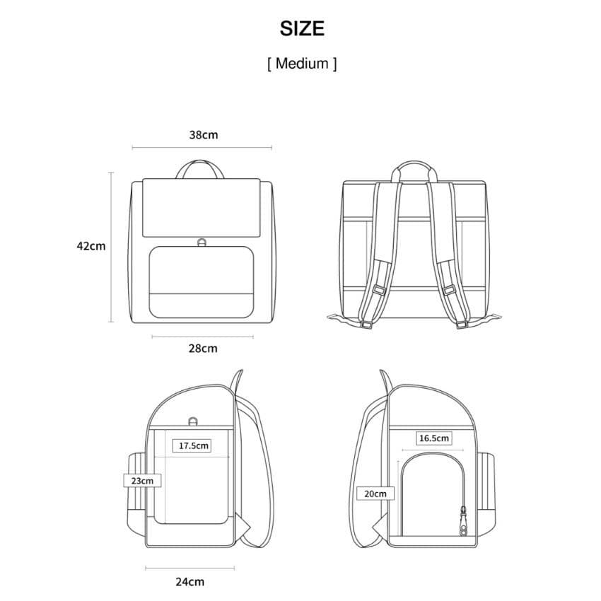 MILLIONG Backhug Backpack Mサイズ サンド