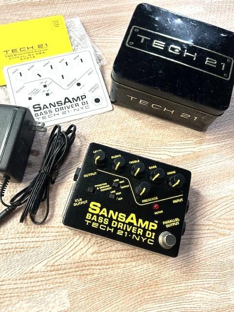 SansAmp BASS D DI サンズアンプ　tech21