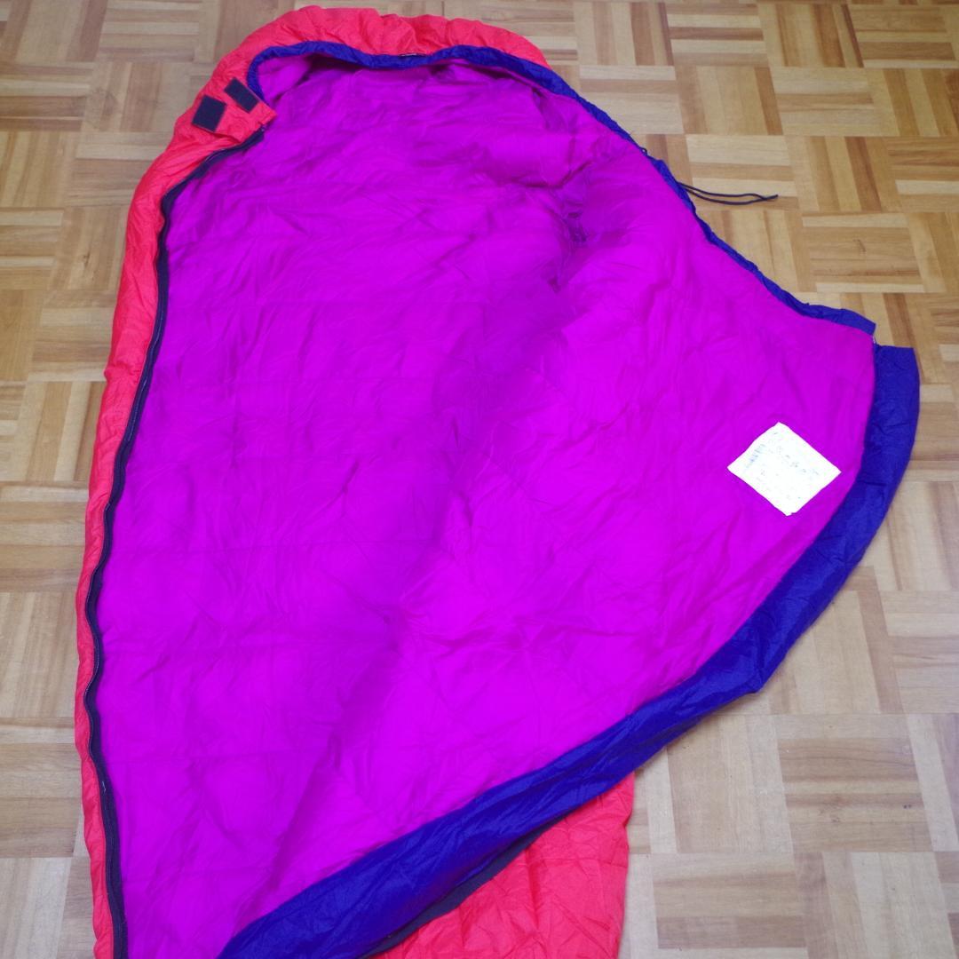 美品！AXESQUIN！高品質 ダウンシュラフ！700FP 収納袋付き 即発送！