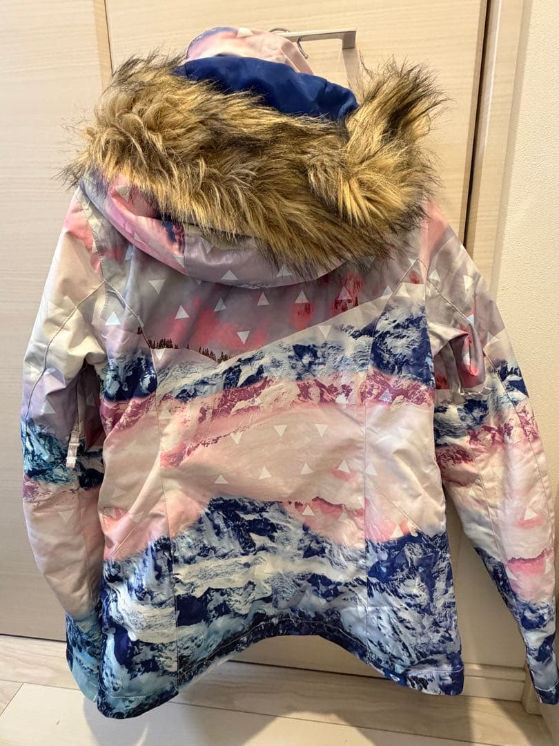 ROXY スノーボードウェア マルチカラー　ピンク系