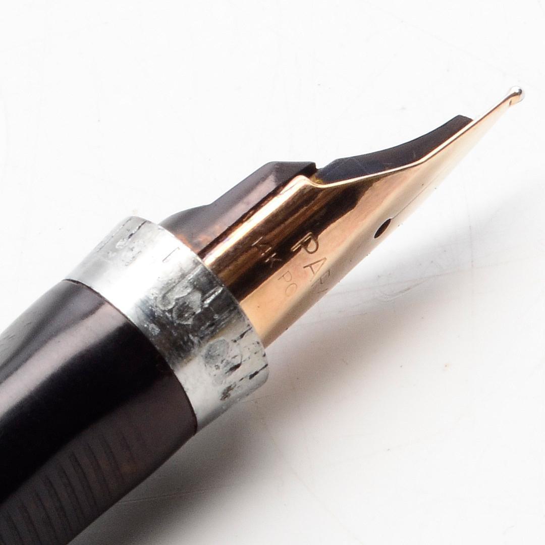 PARKER　パーカー　万年筆　75　シズレ　14K　ゴールド　ケース付き
