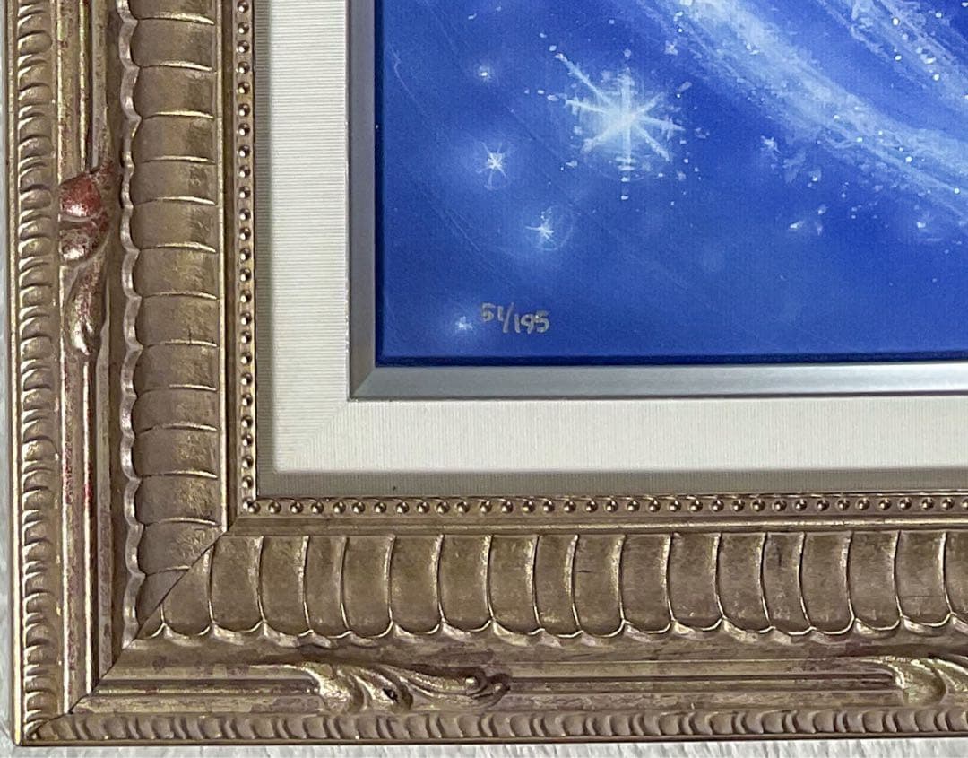 【アナと雪の女王】Vanderstelt ジクレ版画ディズニー証明書付き エルサ