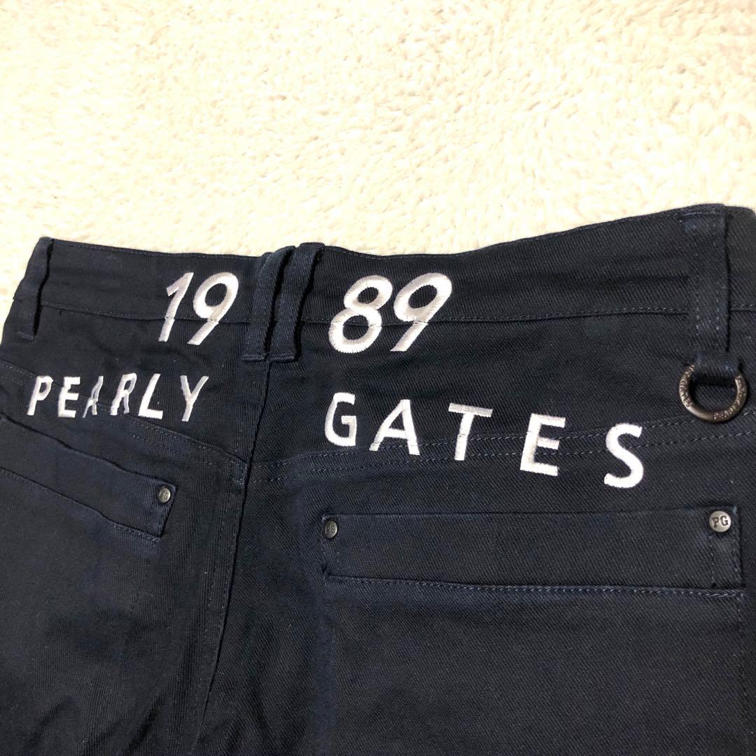 美品　PEARLY GATES パーリーゲイツ　ストレッチゴルフパンツ　刺繍