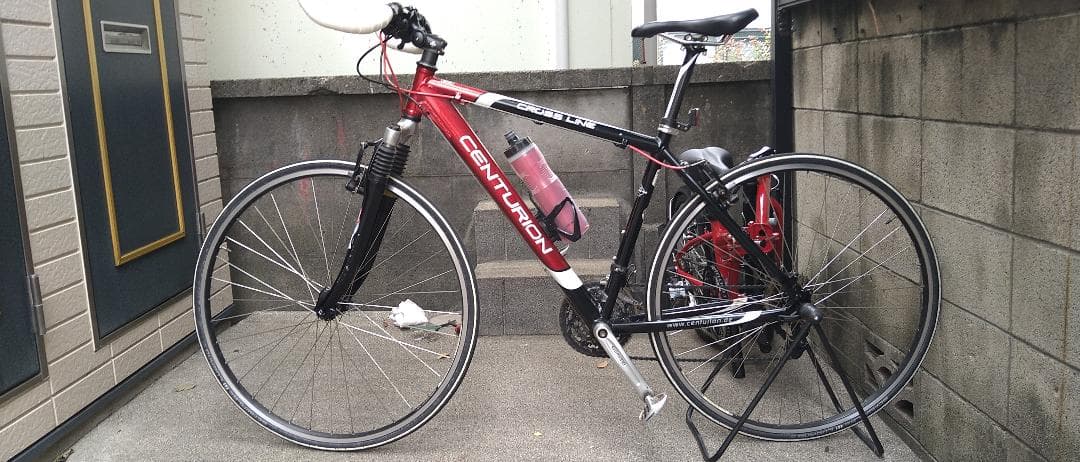 ドイツ　CENTURION CROSS LINE 赤黒　室内保管　DEORE