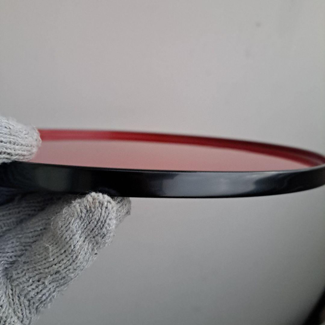 【輪島塗　尺サイズ　卓上膳×5客】布着本堅地　輪島屋本店　未使用/長期保管