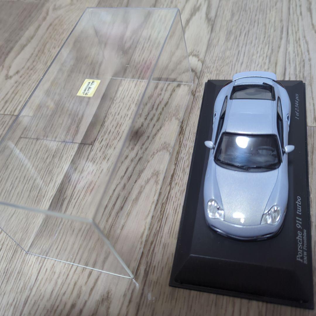 Porsche 911 turbo シルバー 1/43