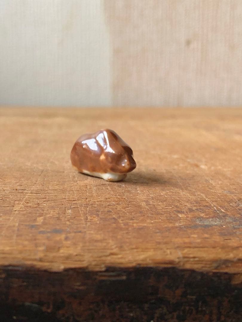 豆人形　戦前のグリコのおまけ　うさぎ