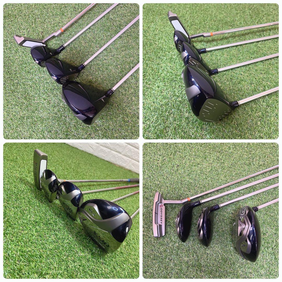 XXIO ODYSSEY バーバリーゴルフ他 レディースゴルフクラブ8本セット