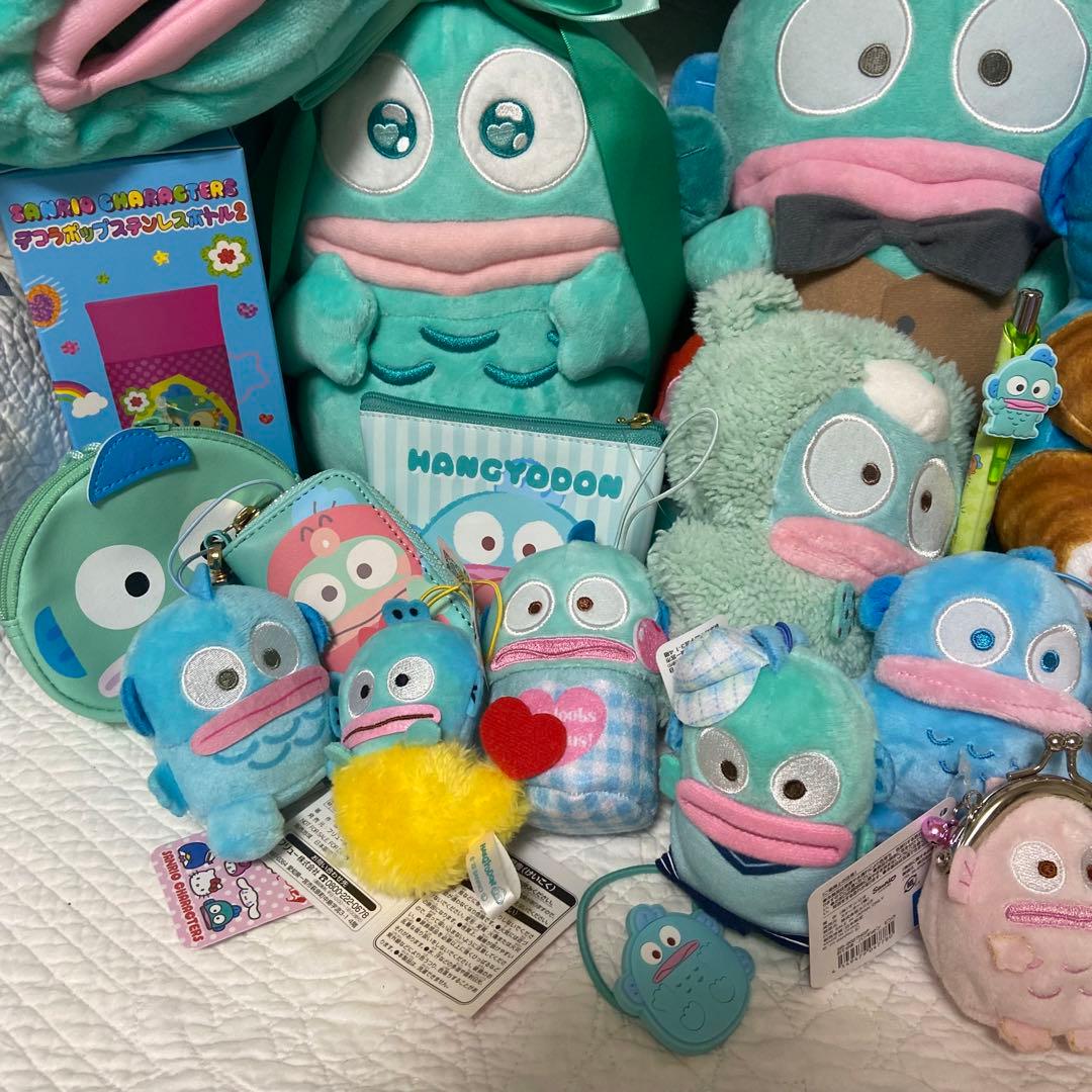 サンリオ　ハンギョドン　ぬいぐるみ　マスコット　まとめ売り　セット！