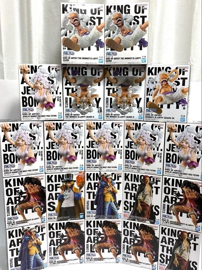ワンピース フィギュア KING OF ARTIST GEAR5 まとめ売り