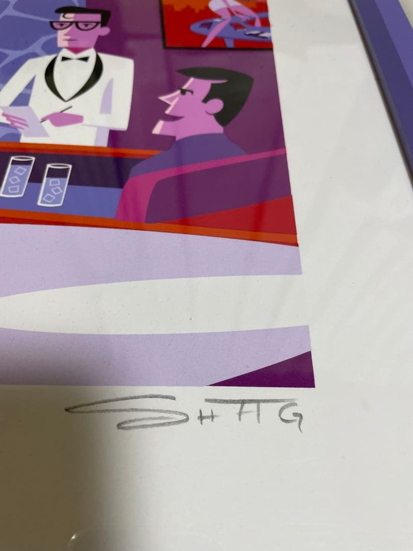 SHAG シルクスクリーン　pulp fiction パルプフィクション