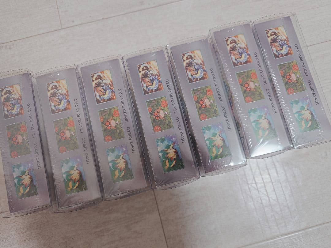 ポケカ テラスタルフェスex box シュリンク付き 未開封7個 硬質ケース付き