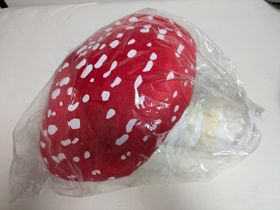 毒展　新品未開封　巨大ベニテングタケ　ぬいぐるみ