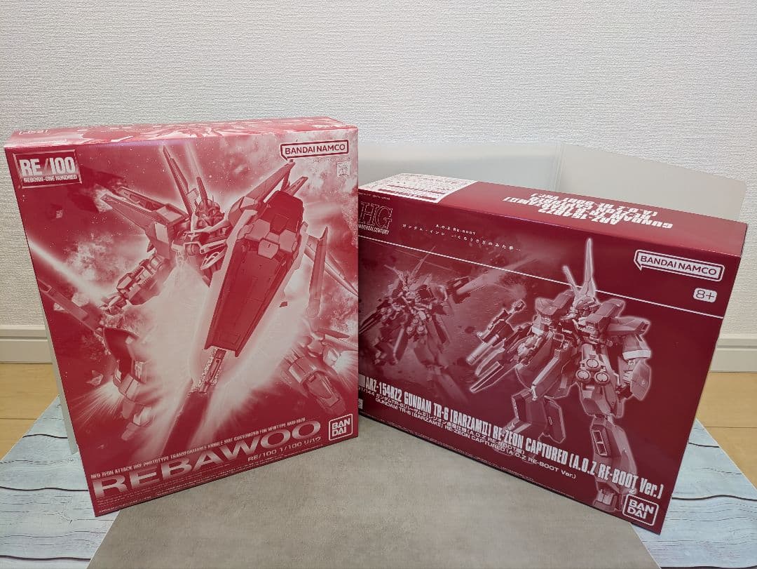 RE1/100 リバウ・HG1/144 ガンダムTR-6レジオン鹵獲仕様