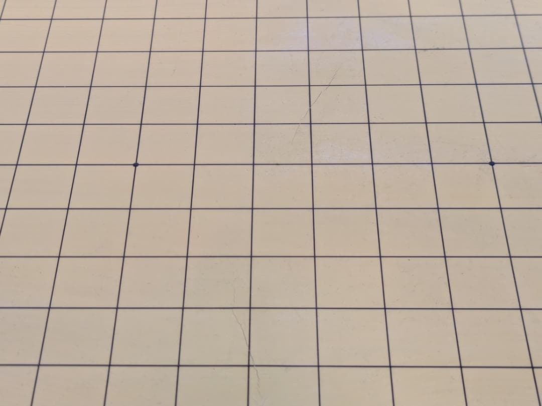 本榧（ほんかや）碁盤　3.8寸　布カバー／盤覆い付き