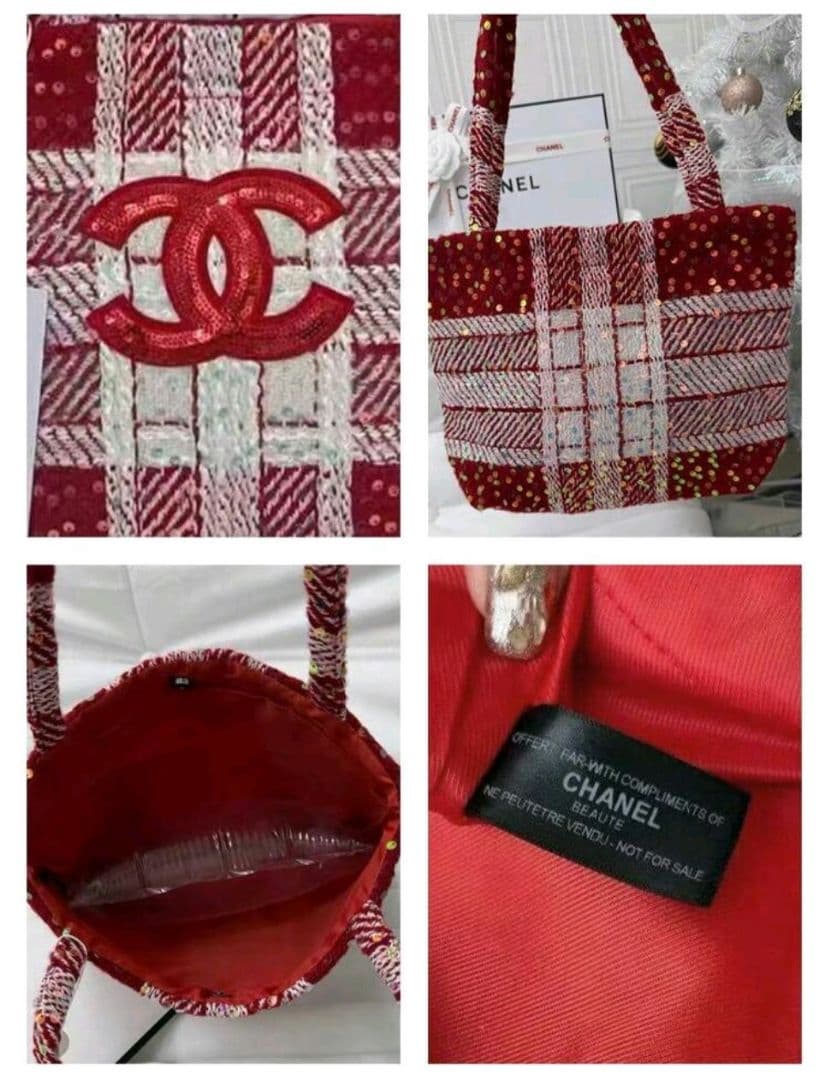 みんみん シャネル ノベルティトートバッグ 2点