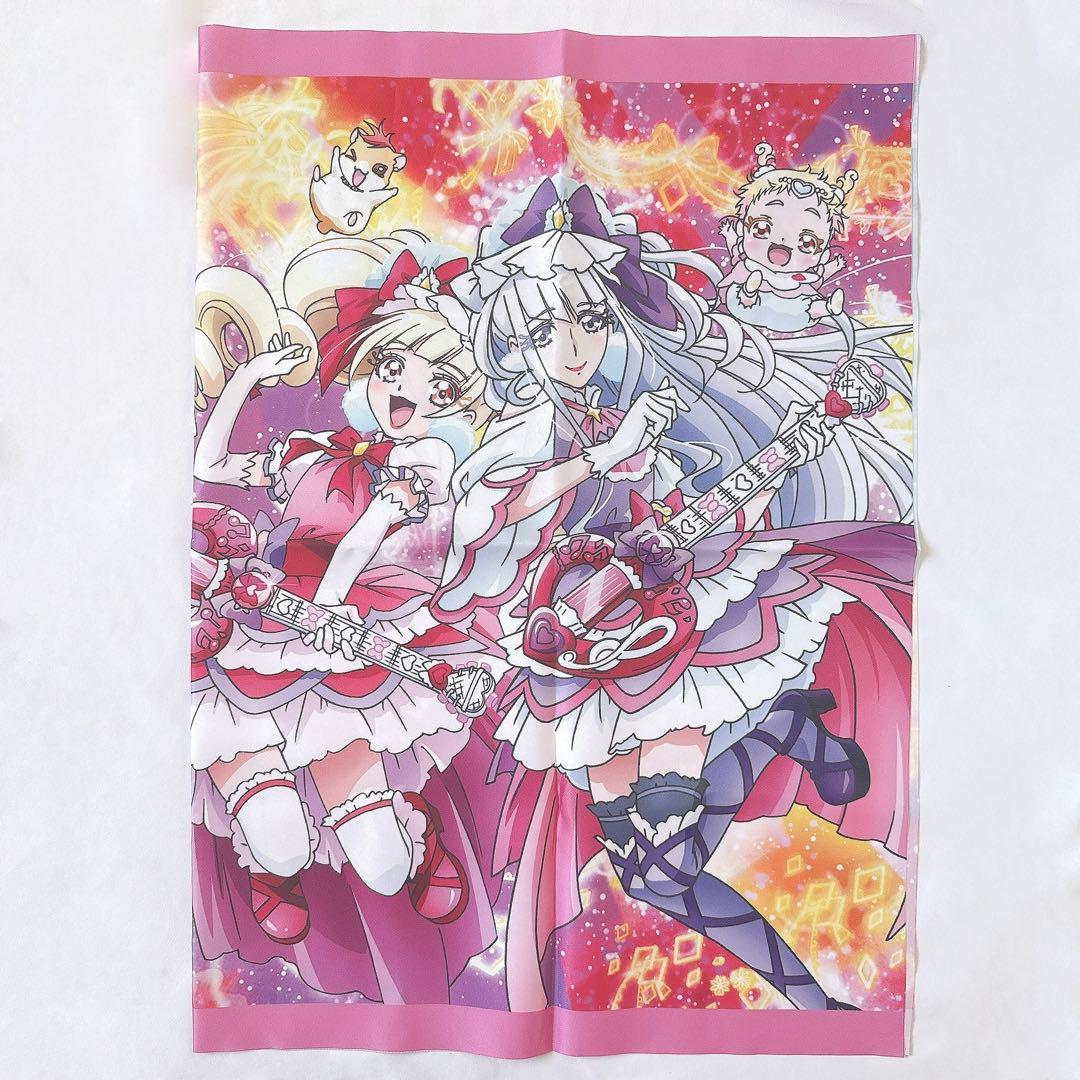 HUGっと!プリキュア キュアアムール キュアマシェリ 布ポスター