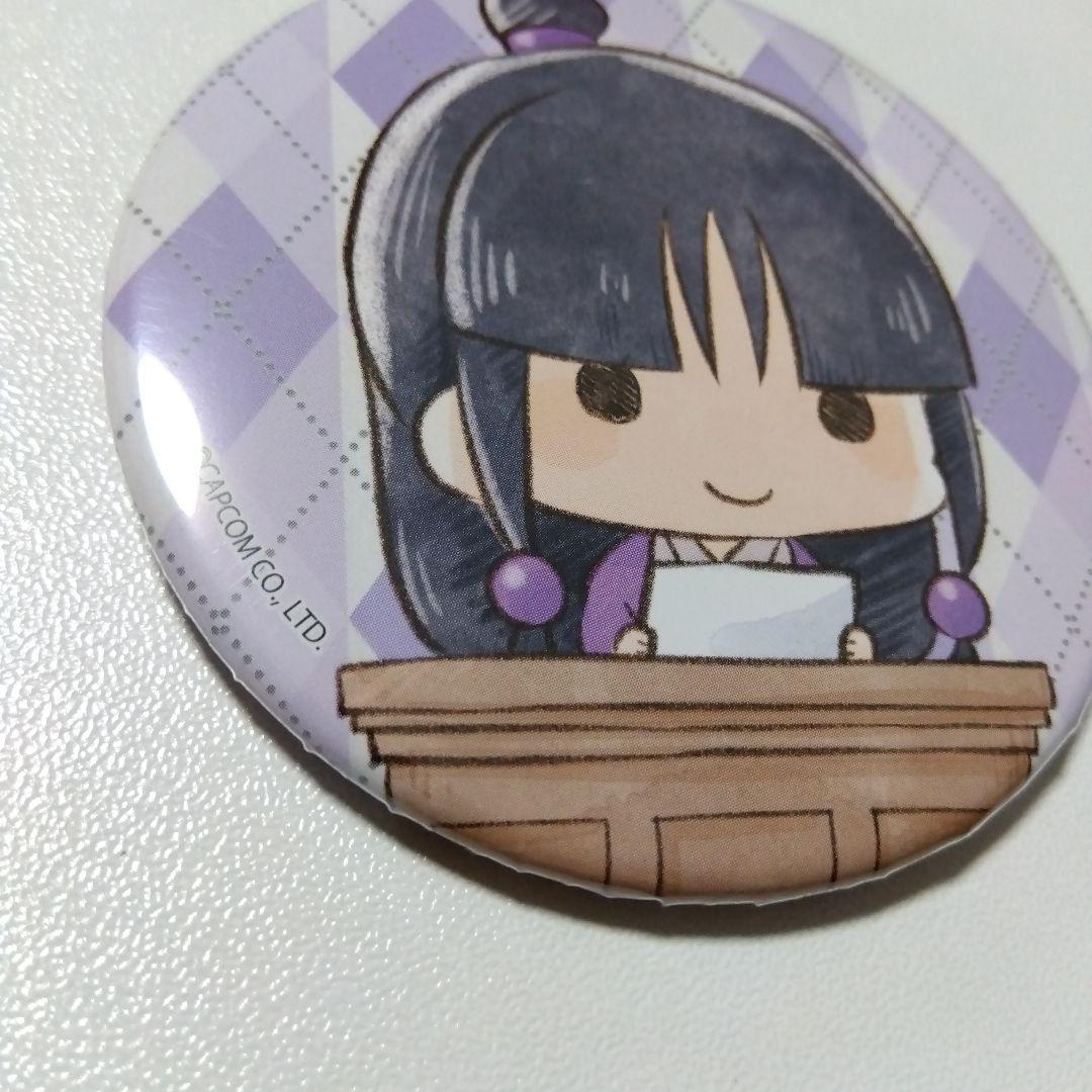 【逆転裁判】綾里真宵 グラフアート 缶バッジ