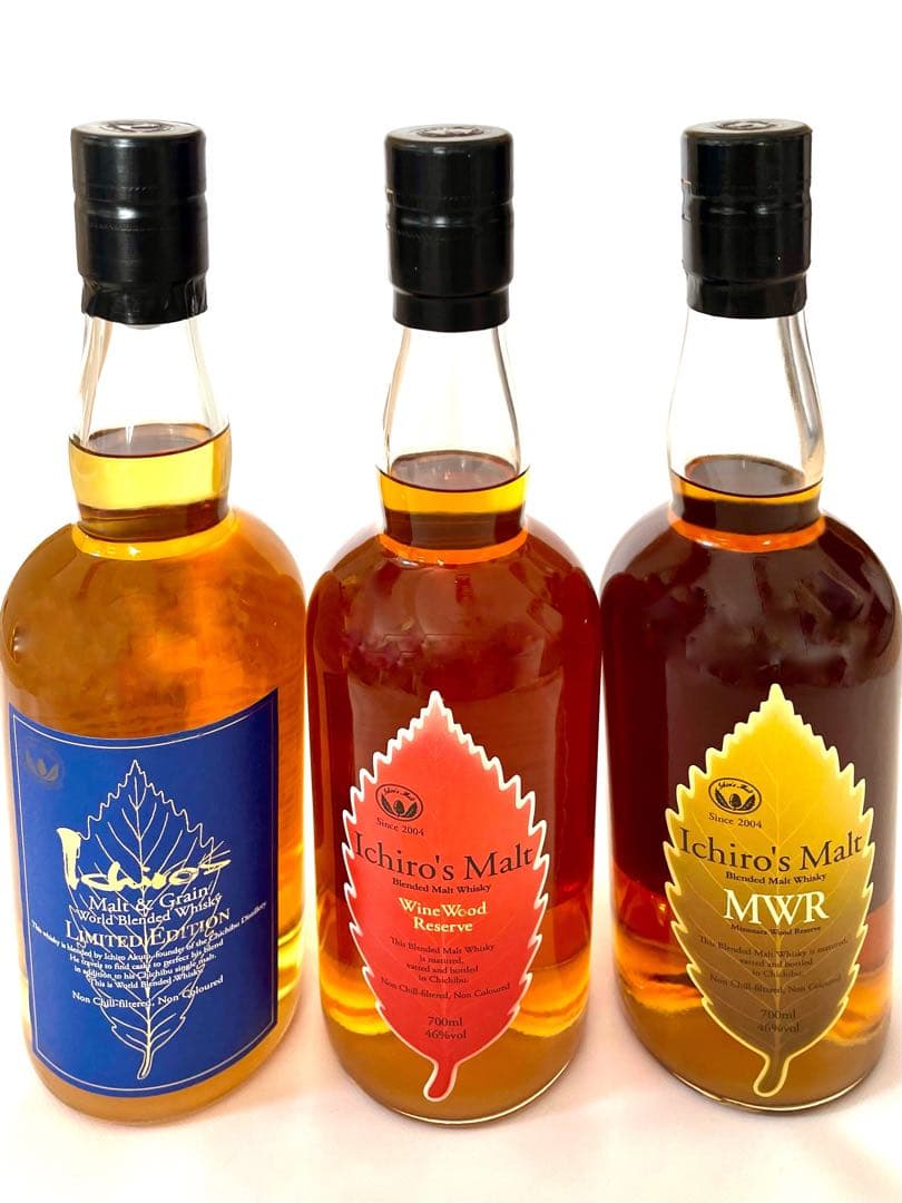 イチローズモルトリーフシリーズ+リミテッド3本セット