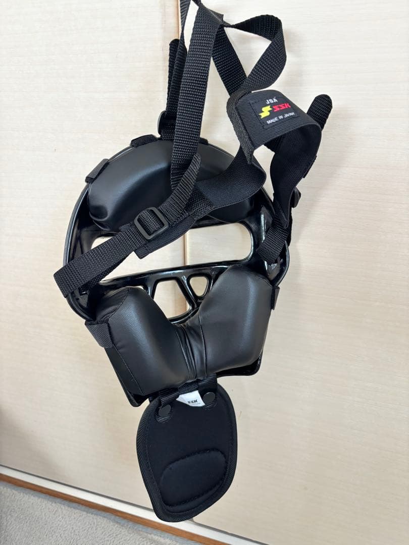 SSK キャッチャー用防具セット 子供用　ブラック ソフトボール